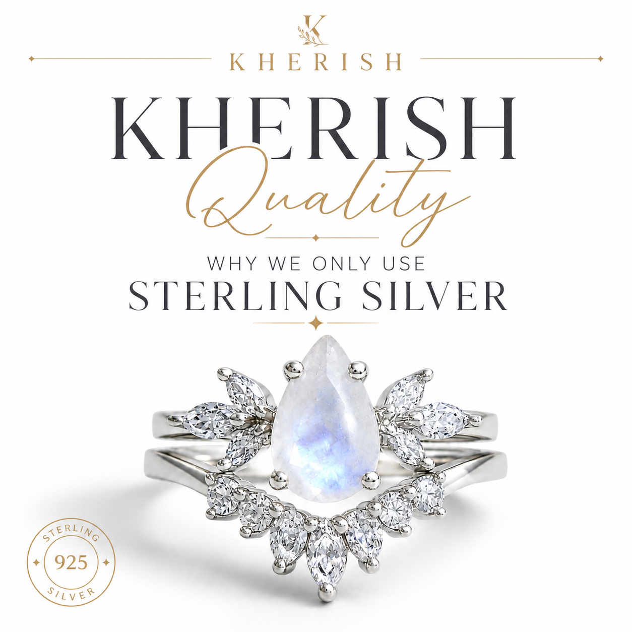Kherish Quality - Why we only use Sterling Silver.