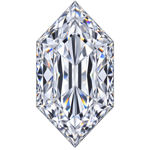 Our most interesting hexagon rings use gemstones whose beauty comes from natural irregularity.