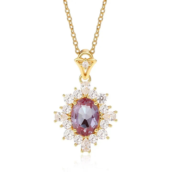 Our Phi Alexandrite Necklace Has the Romance of Vintage Jewelry