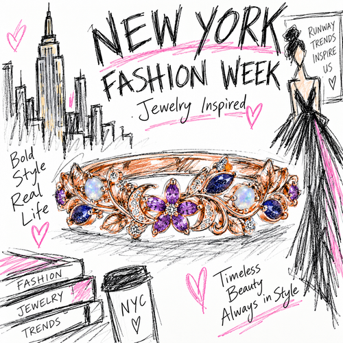 Kherish's Take On NY Fashion Week - Romance, Vintage and Nature.