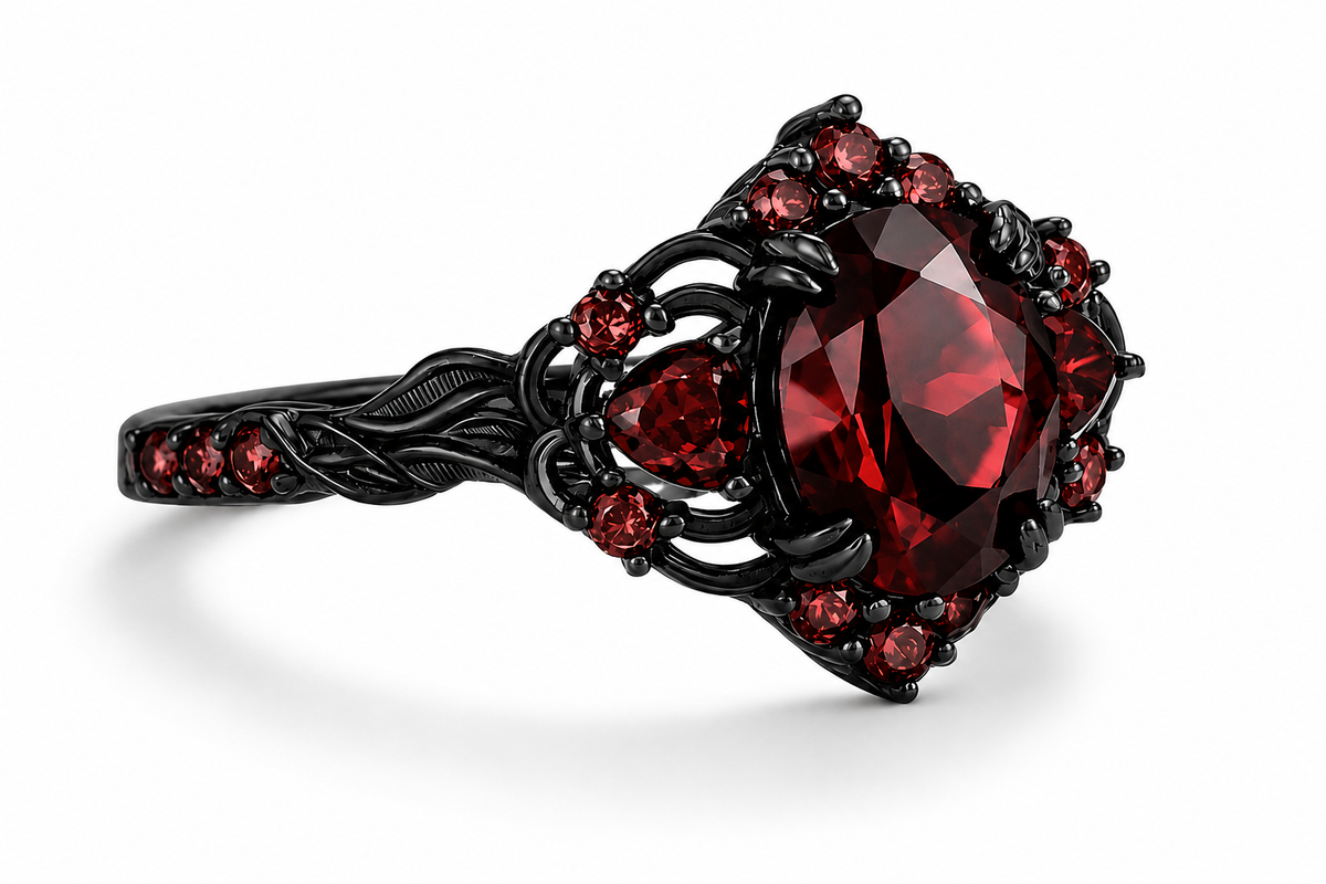 Jewelry looks of 2026 - Black Gold is something darker, richer and unmistakably individual.