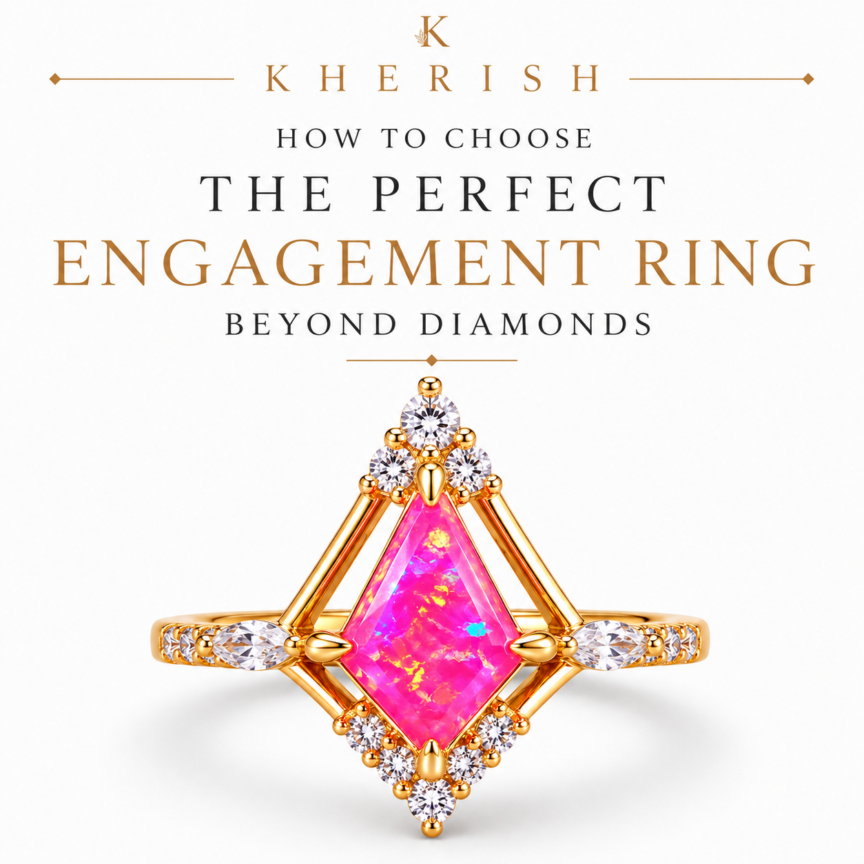 How to Choose the Perfect Engagement Ring Beyond Diamonds