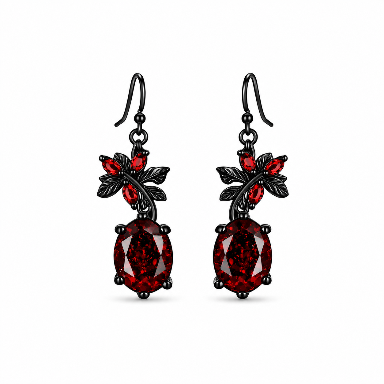 A unique Gothic fantasy inspired twist on Adam and Eve and the Garden of Eden - The Francesca Jewelry Collection