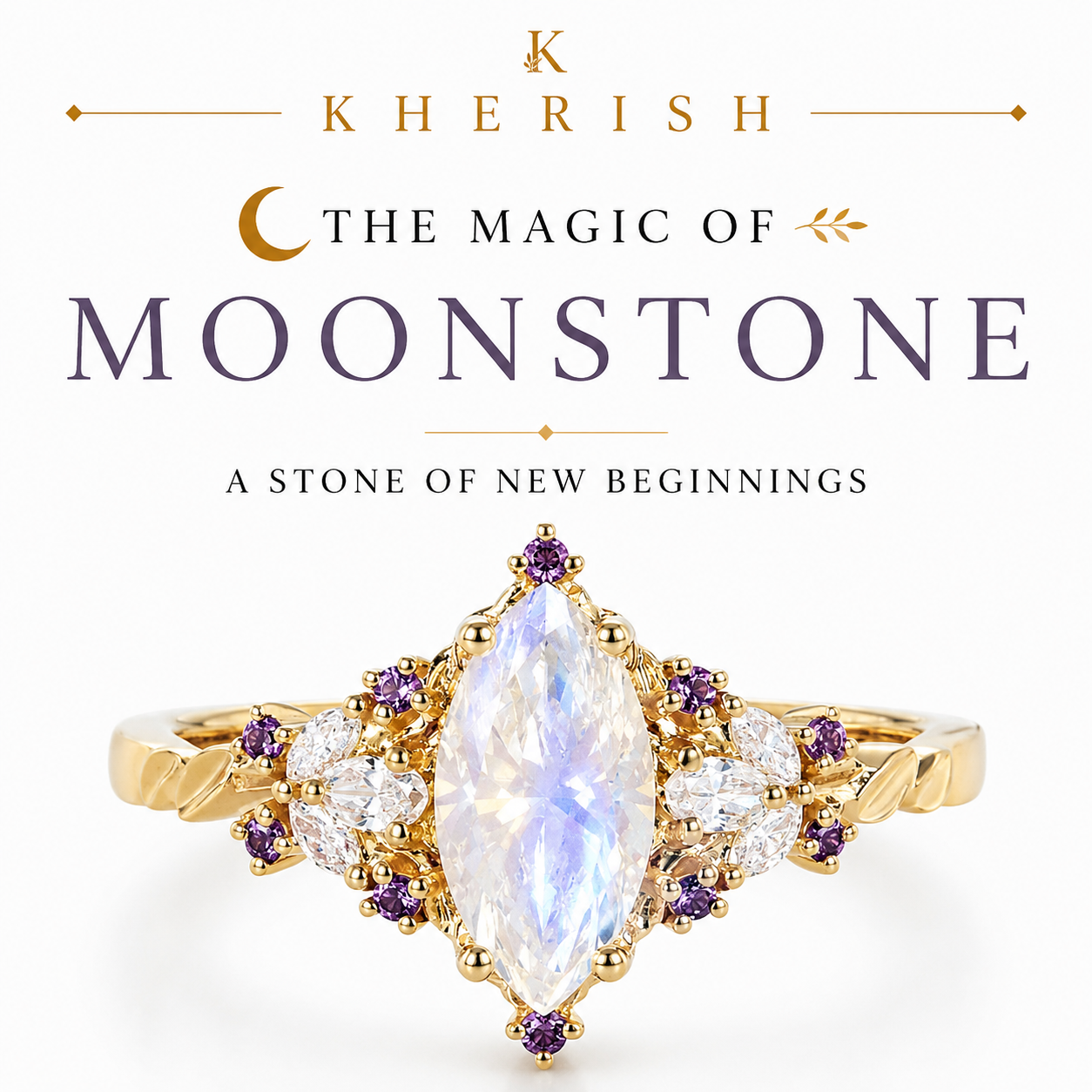 🌙 The Magic of Moonstone: A Stone of New Beginnings