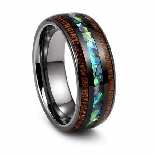 Wedding Bands for the Man Who Would Rather Be Somewhere Wild