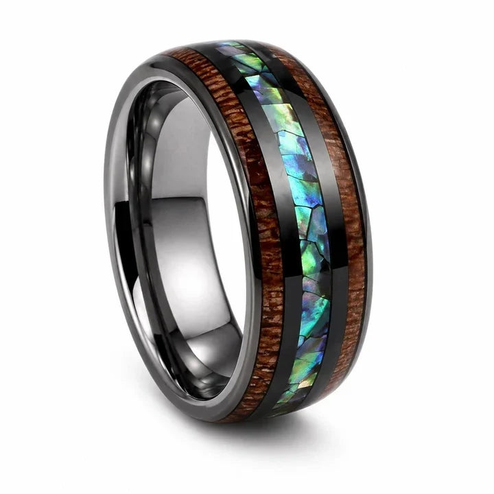 Wedding Bands for the Man Who Would Rather Be Somewhere Wild