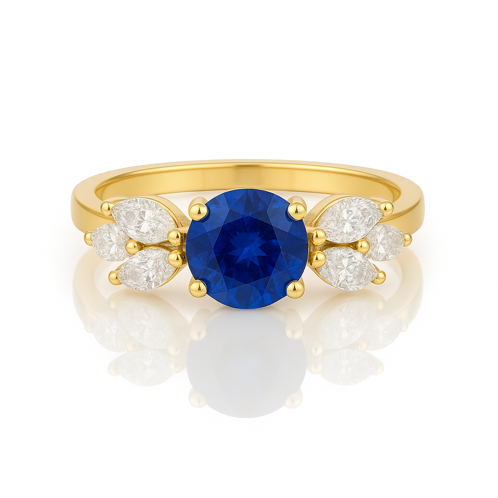 Ada Alexandrite Ring Gold