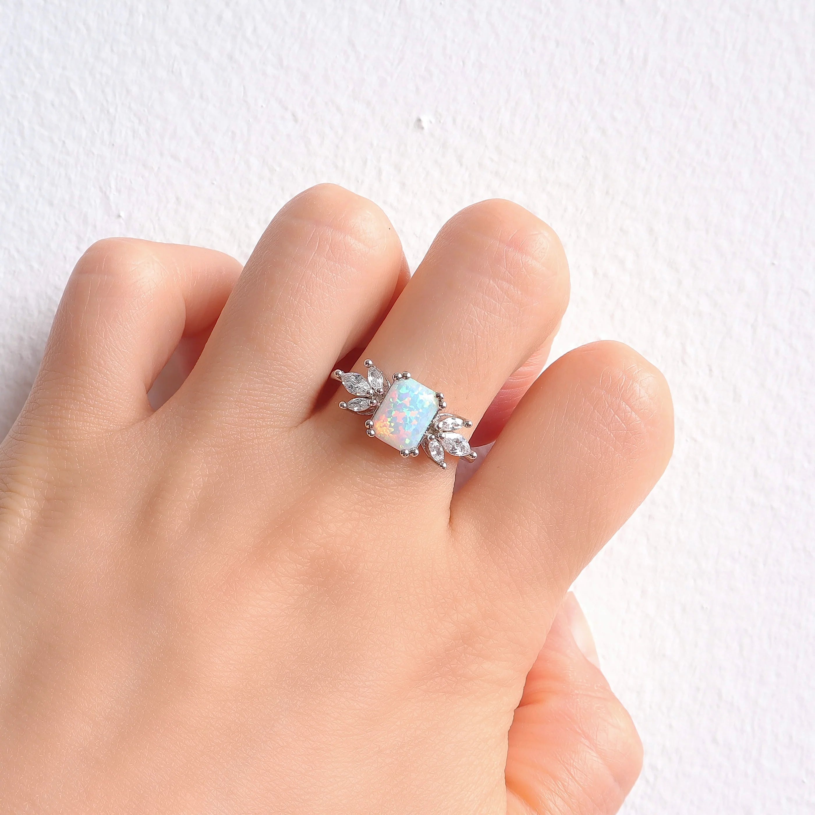 Ivy Black Onyx Ring Sterling Silver