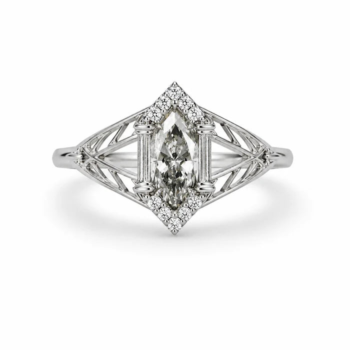 Geometric Engagement Rings