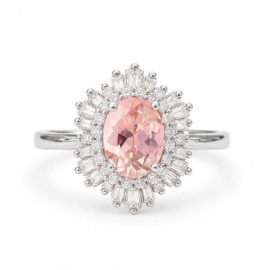 Ara Morganite Ring