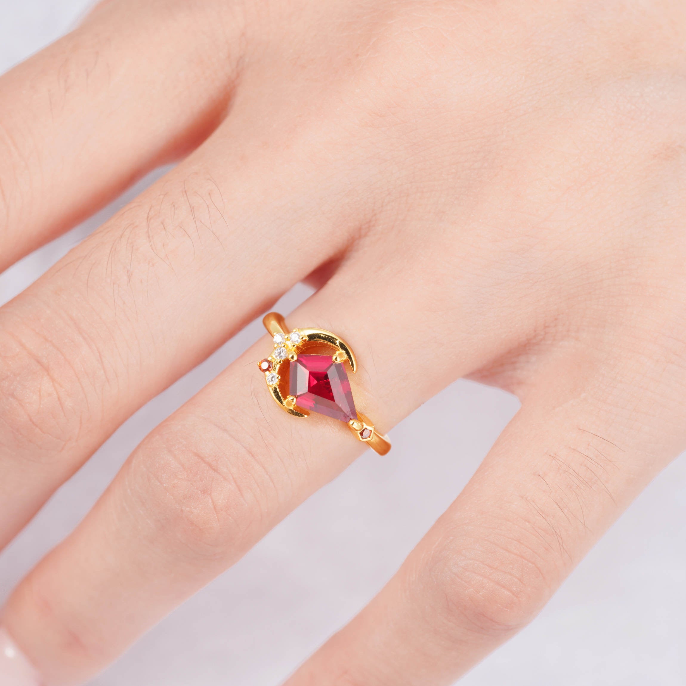 Elise Ruby Ring