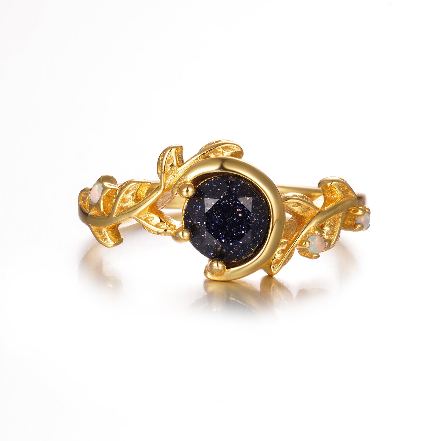 Tanya Sandstone and Opal Ring