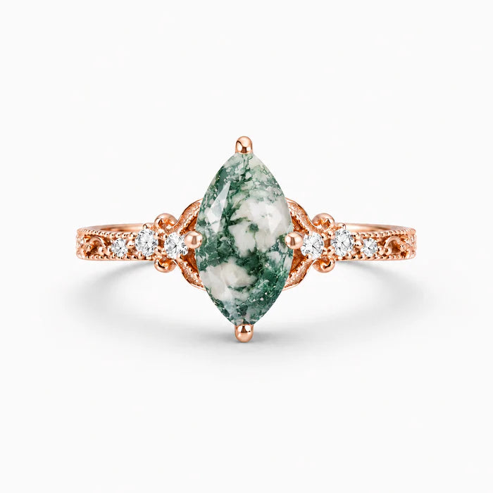 Nature-Inspired Engagement Rings
