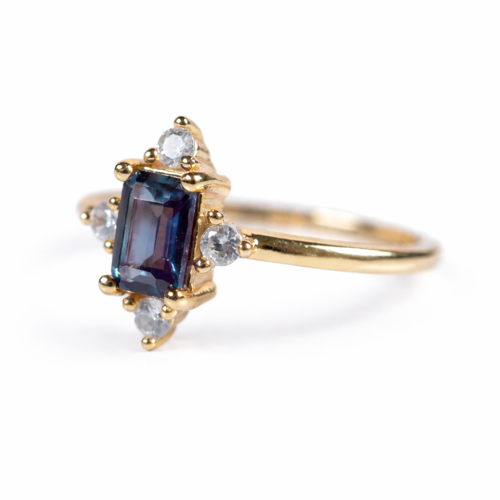 Sia Alexandrite Ring Sterling Silver