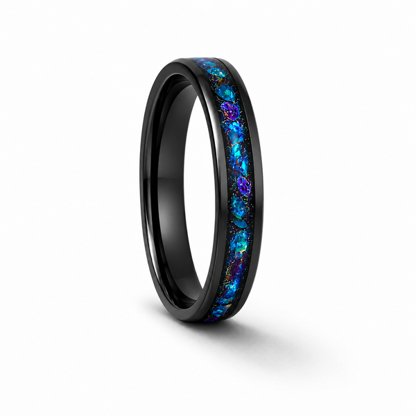 Freya Starry Night Orion Nebula Tungsten Ring – Kherish