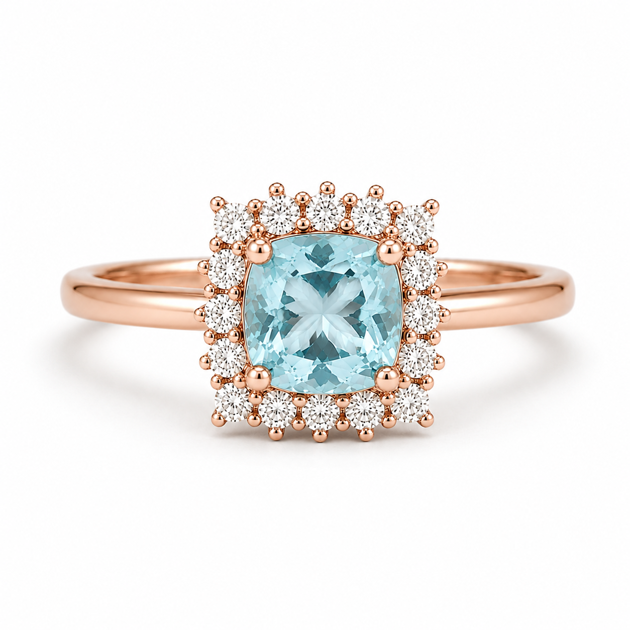 Fey Aquamarine Ring Sterling Silver