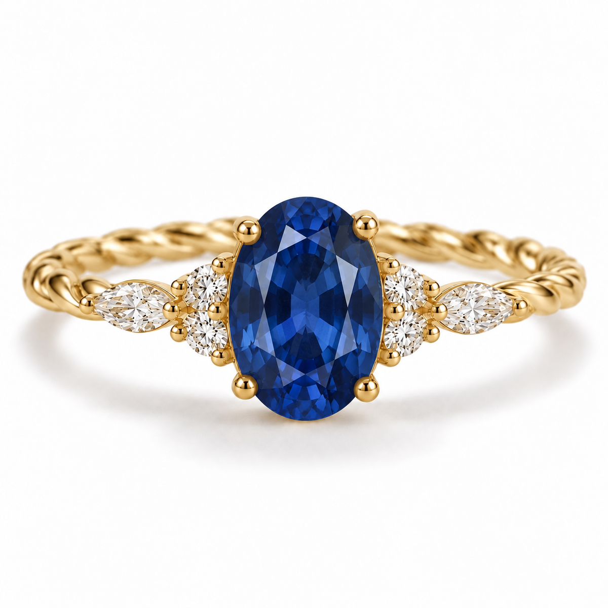 Fig Sapphire ring