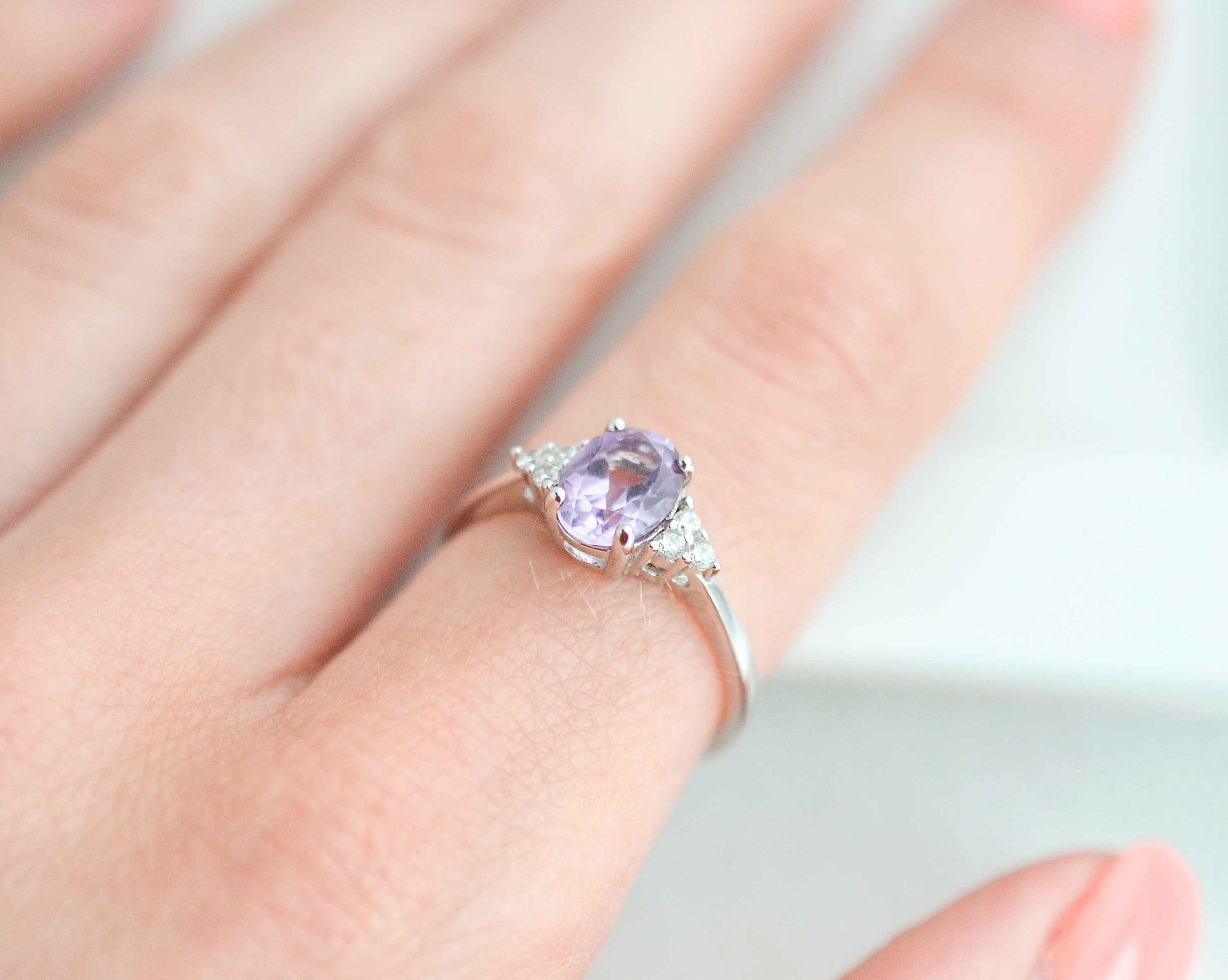 Tya Amethyst Ring