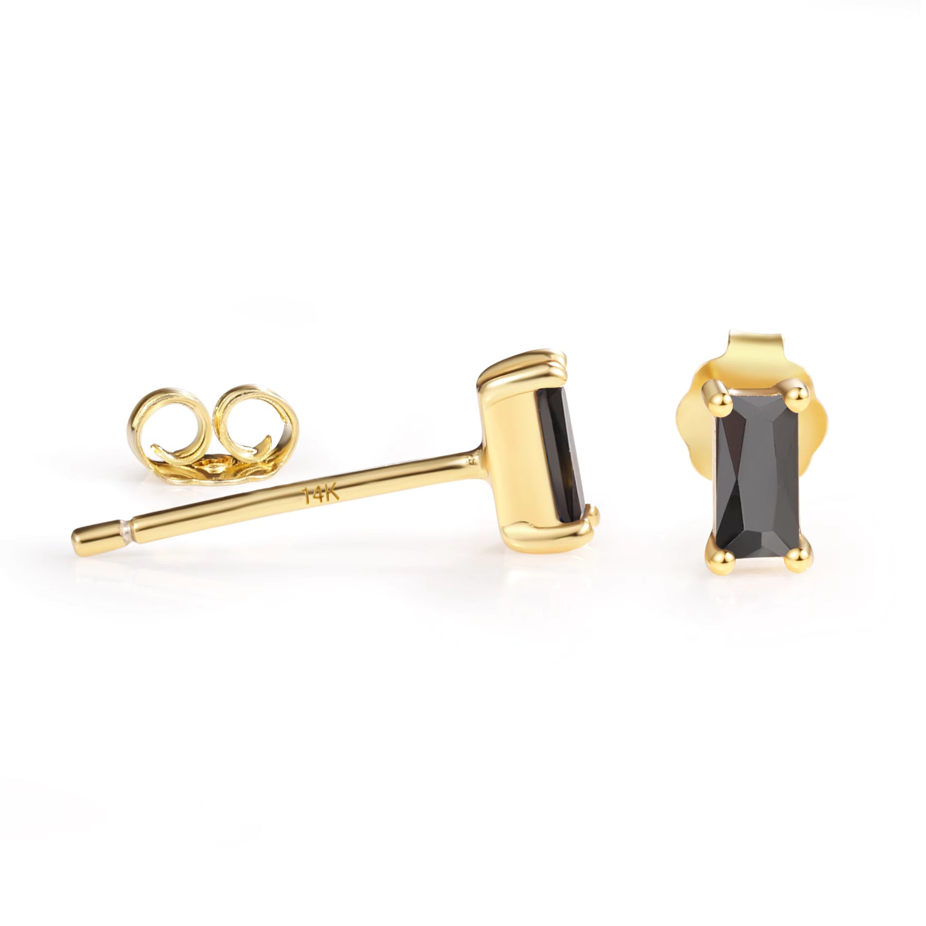 Pia 14k Gold Black Onyx Earrings