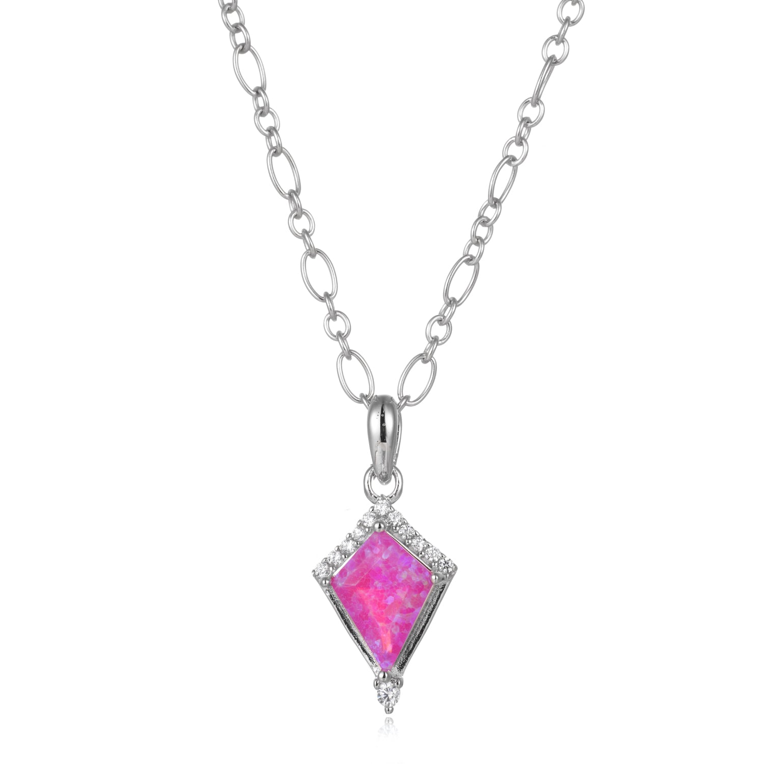 Dania Orchard Pink Opal Necklace