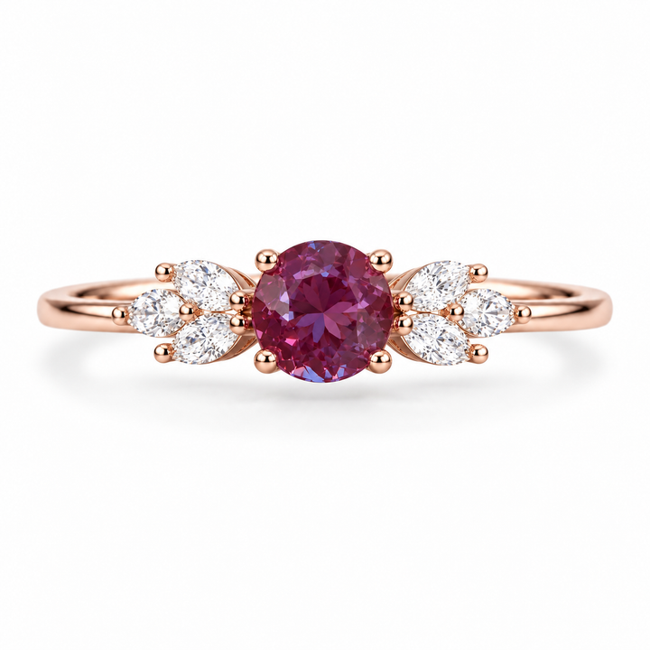 Ada Alexandrite Gemstone Ring