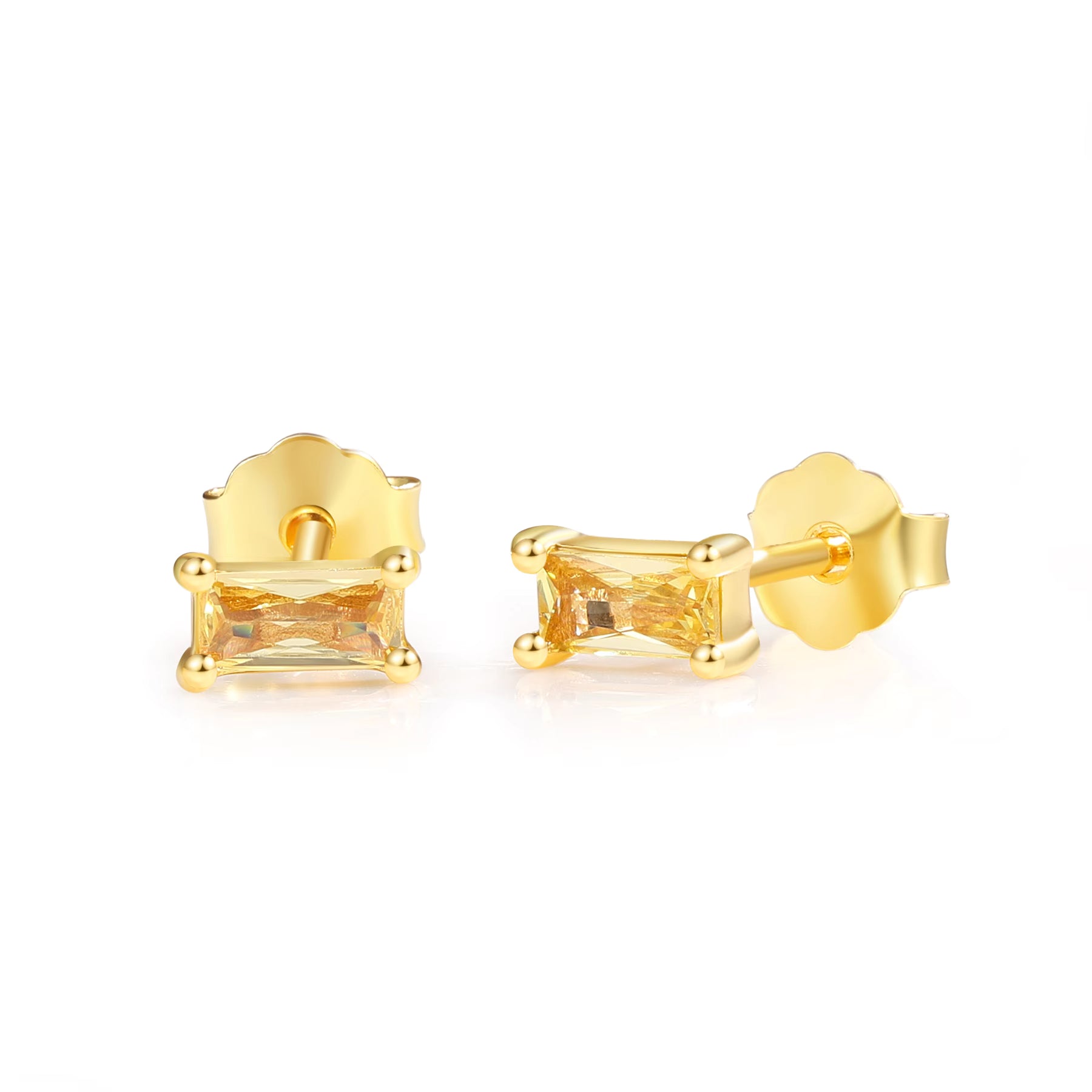 Pia 14k Gold Citrine Earrings