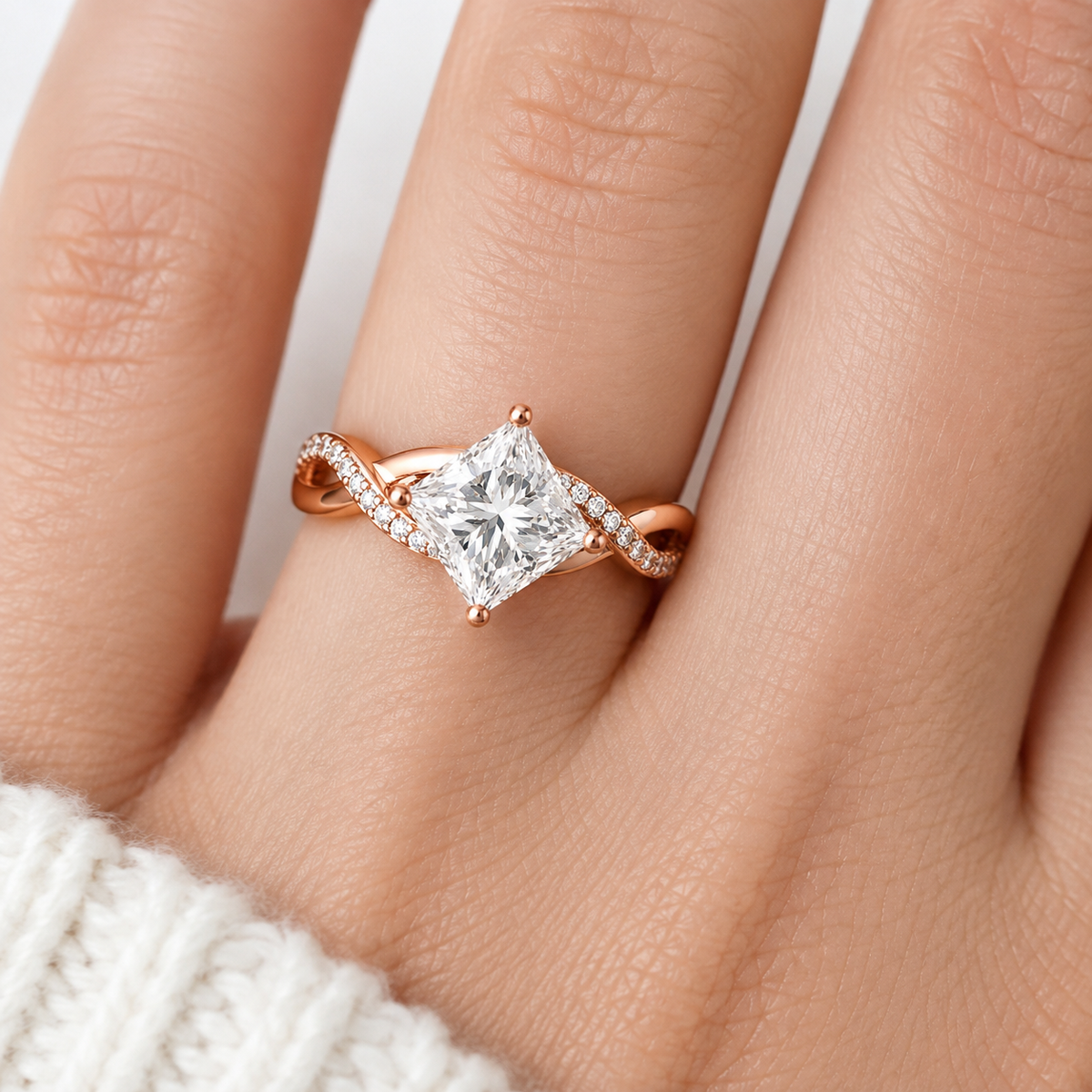 Yia Crystal Ring Sterling Silver