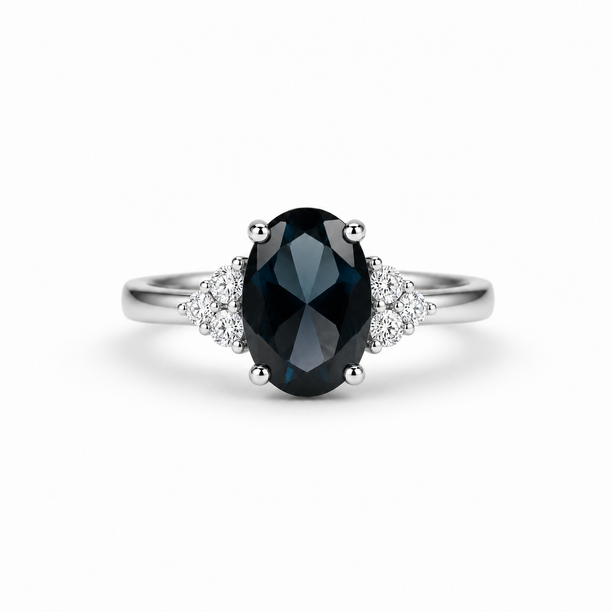 Tya Peacock Sapphire Ring