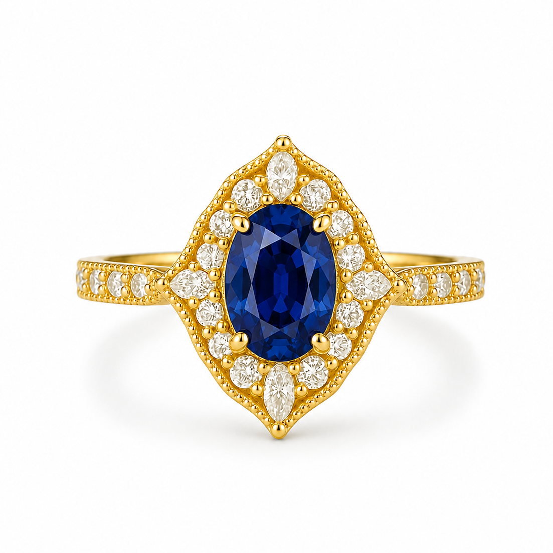 Ash Sapphire Ring