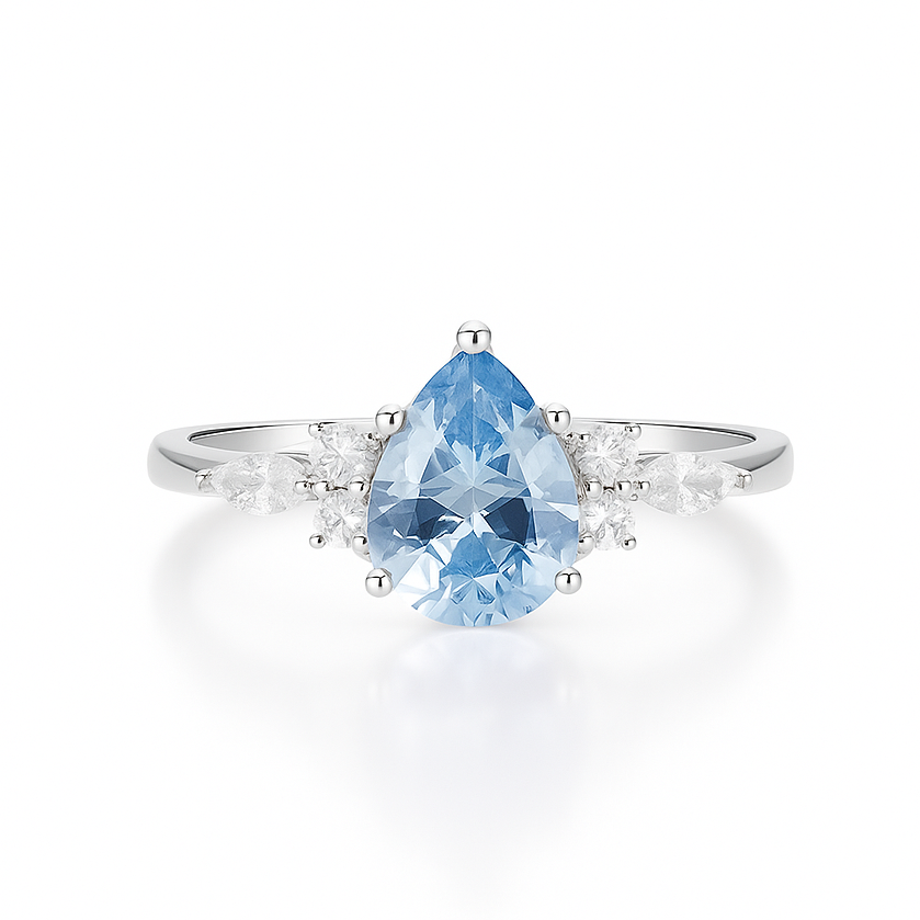 Marie Aquamarine Ring