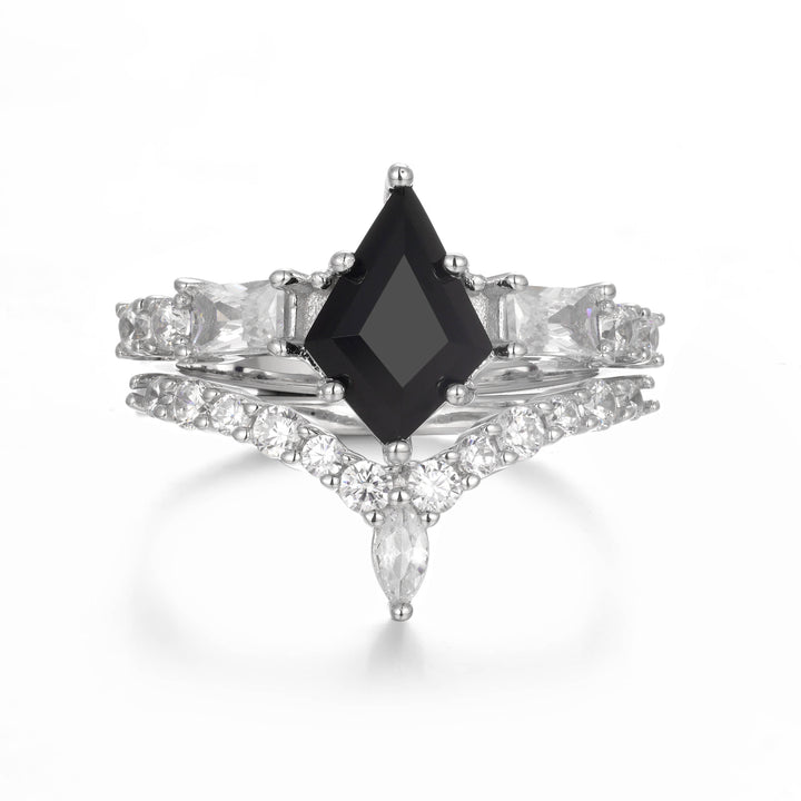 Oya Black Onyx Ring Sterling Silver