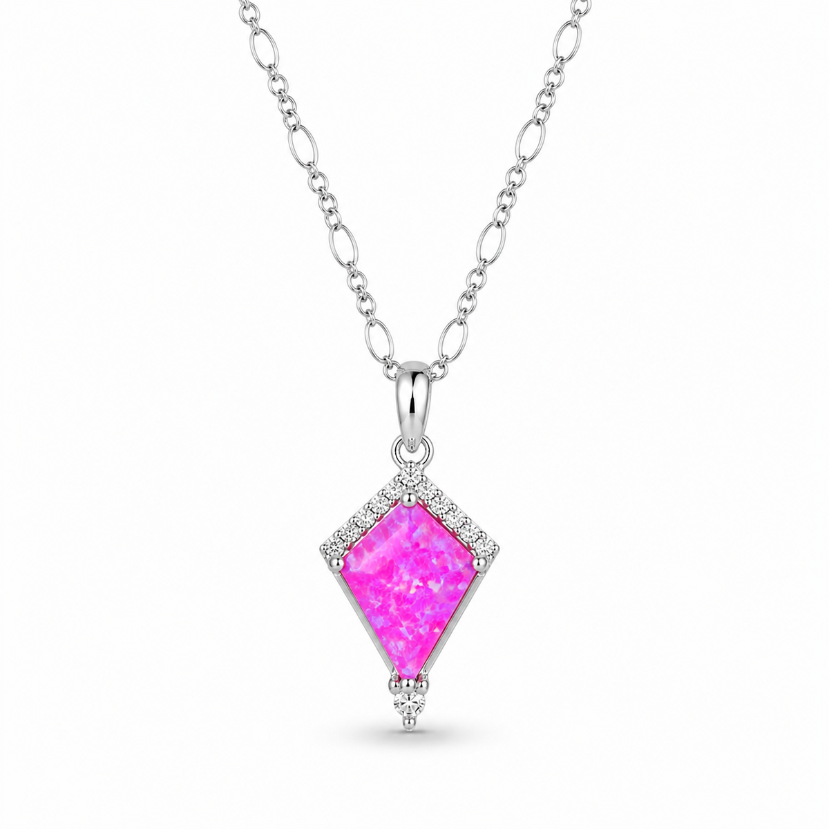Dania Orchard Pink Opal Necklace