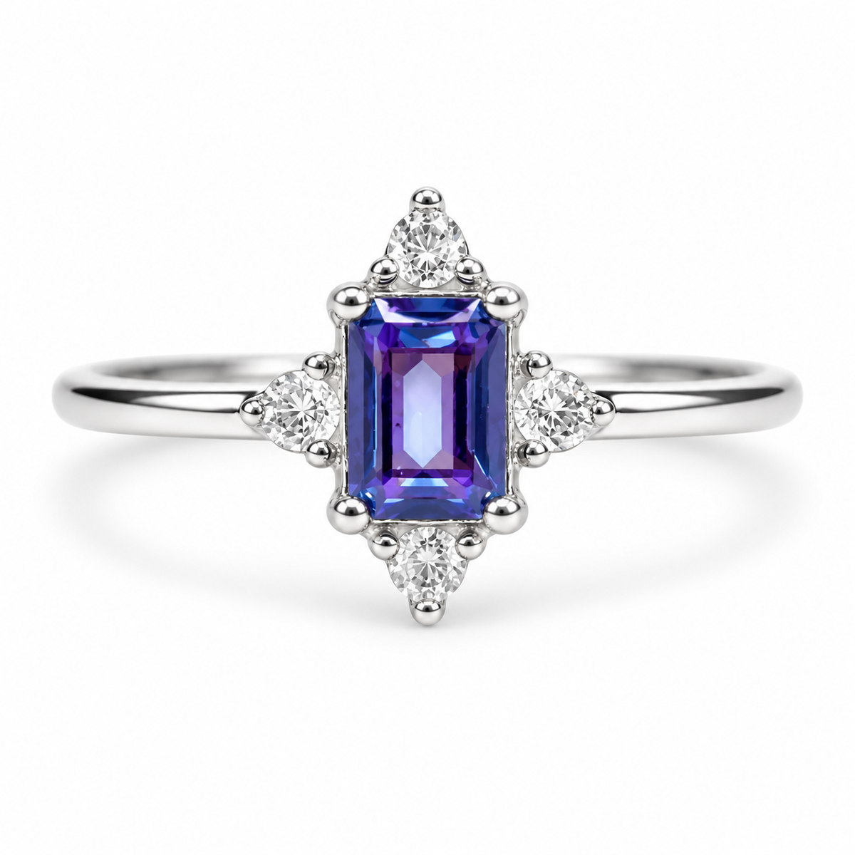 Sia Alexandrite Ring Sterling Silver