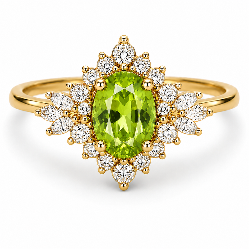 Peridot ring