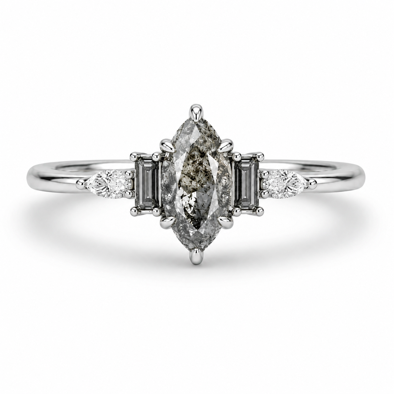 Marren Herkimer Diamond Ring