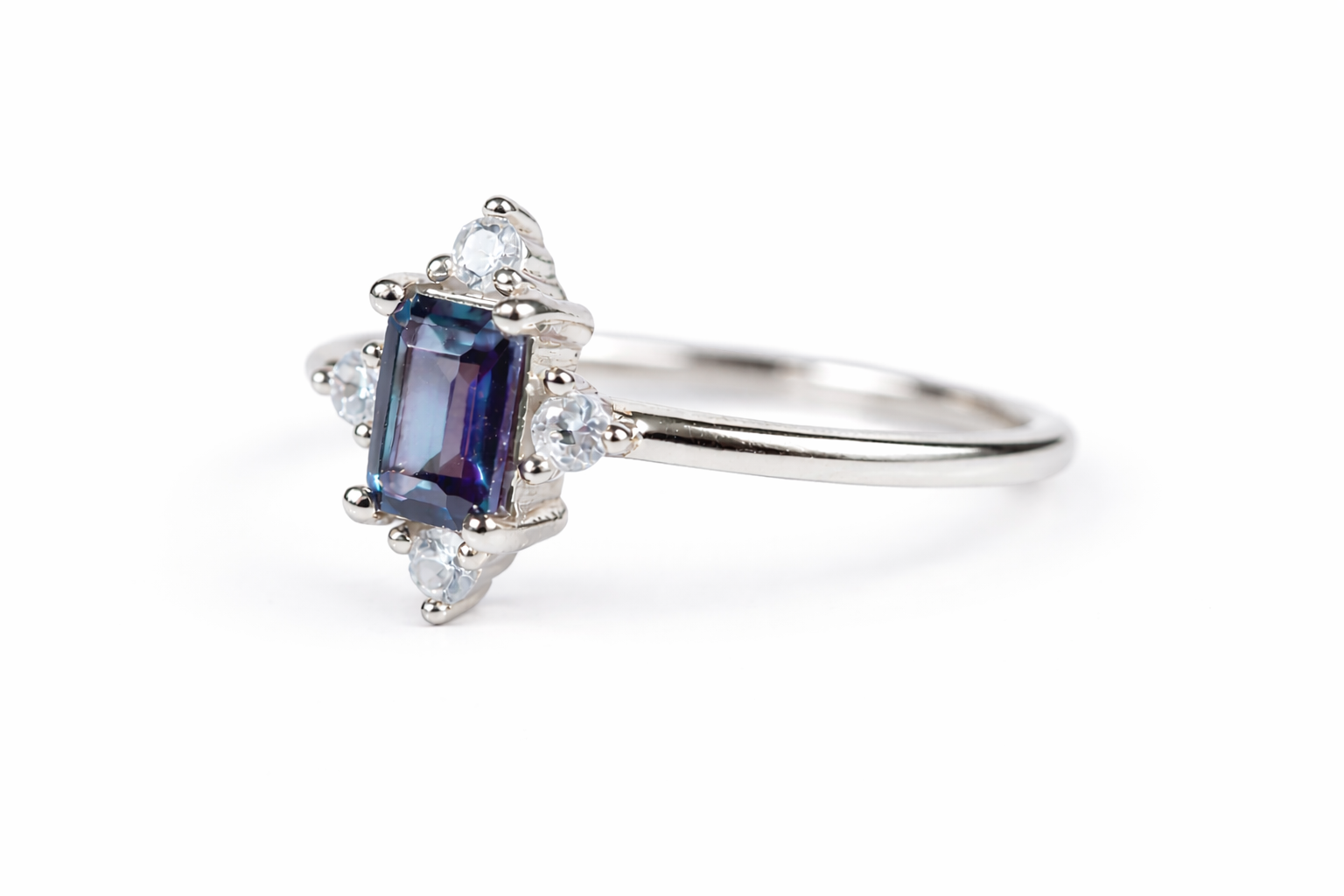 Sia Alexandrite Ring Sterling Silver