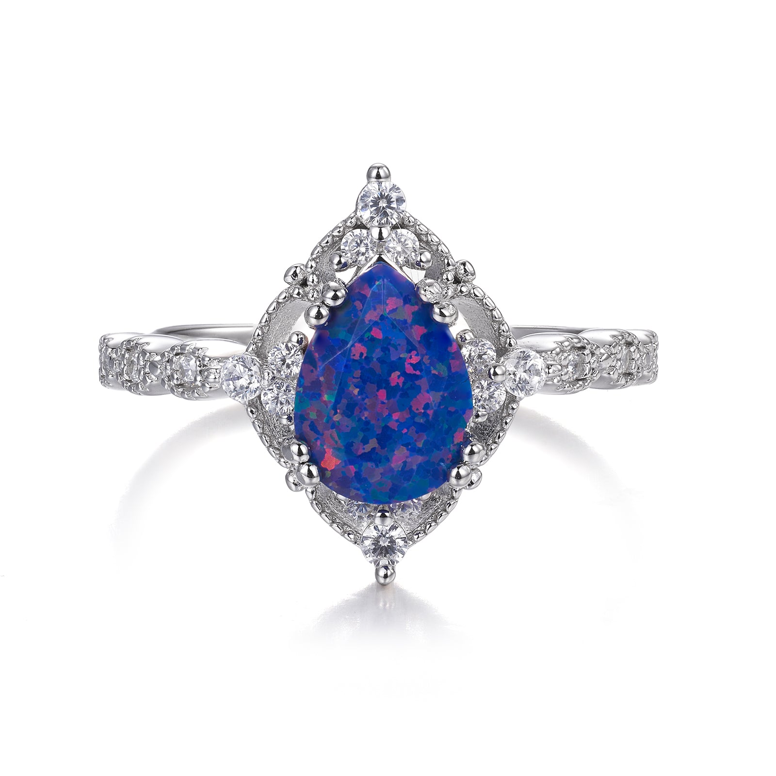Gloria Royal Fire Opal Ring