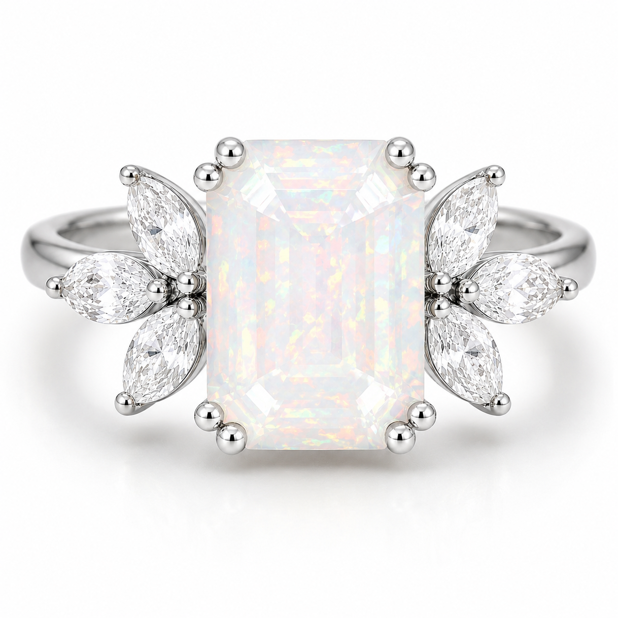 Ivy London Blue Topaz Ring Sterling Silver