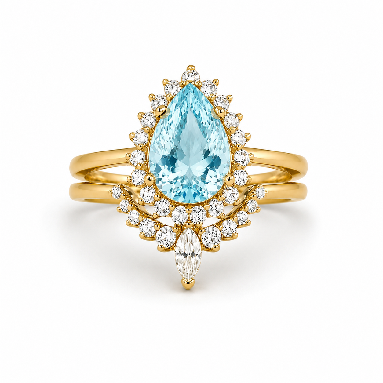 Asa Aquamarine Ring