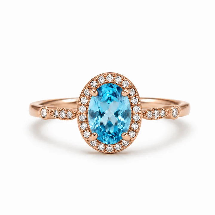 Topaz ring