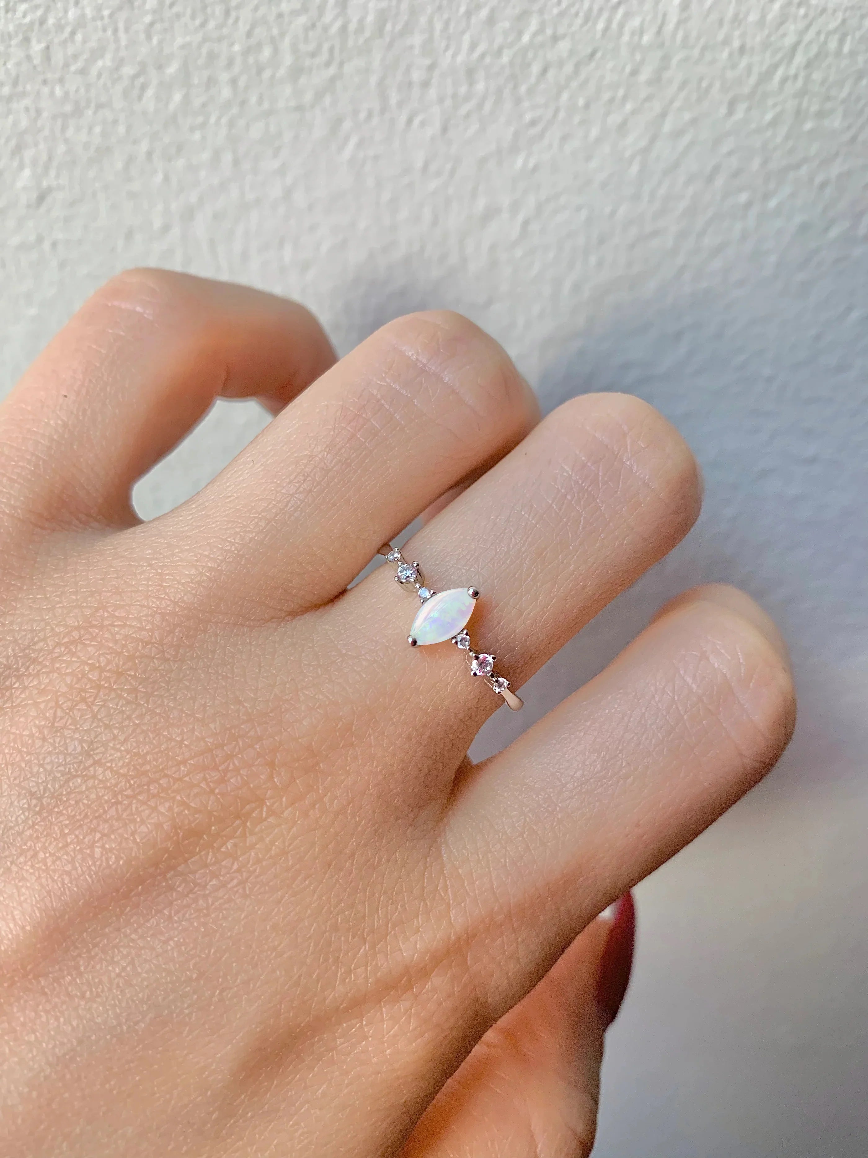 Ava Alexandrite Ring Sterling Silver