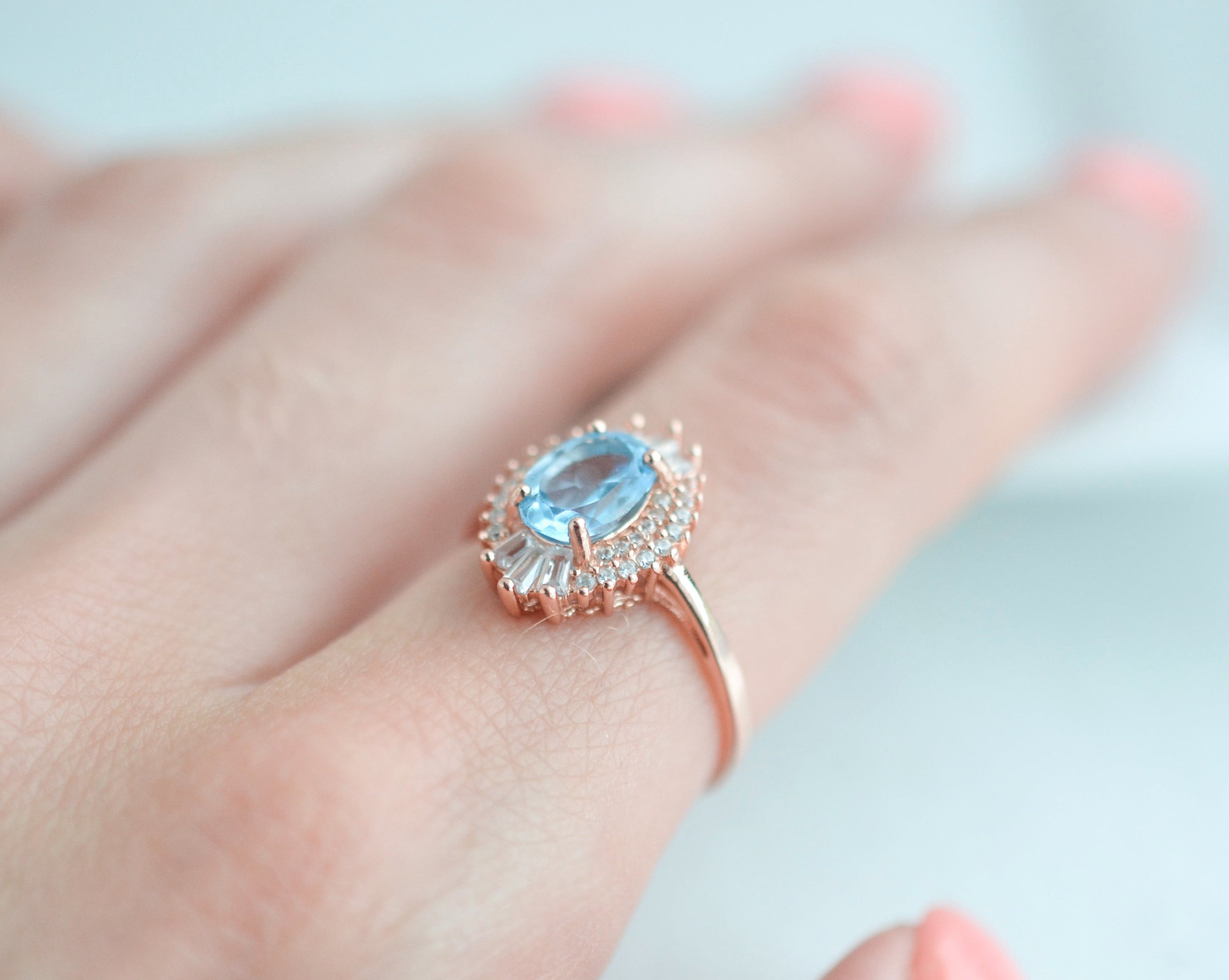 Syd Topaz Ring