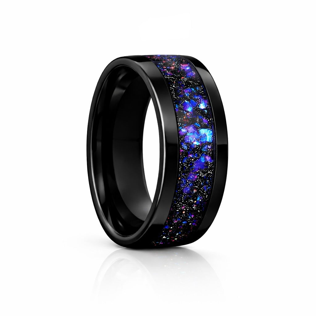 Cory Orion Nebula Men's Wedding Band