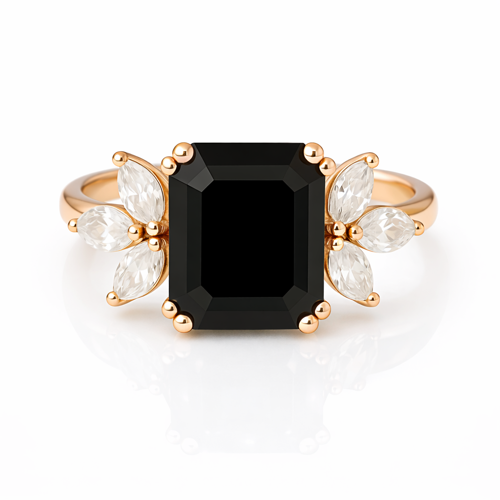 Ivy Ruby Ring Rose Gold