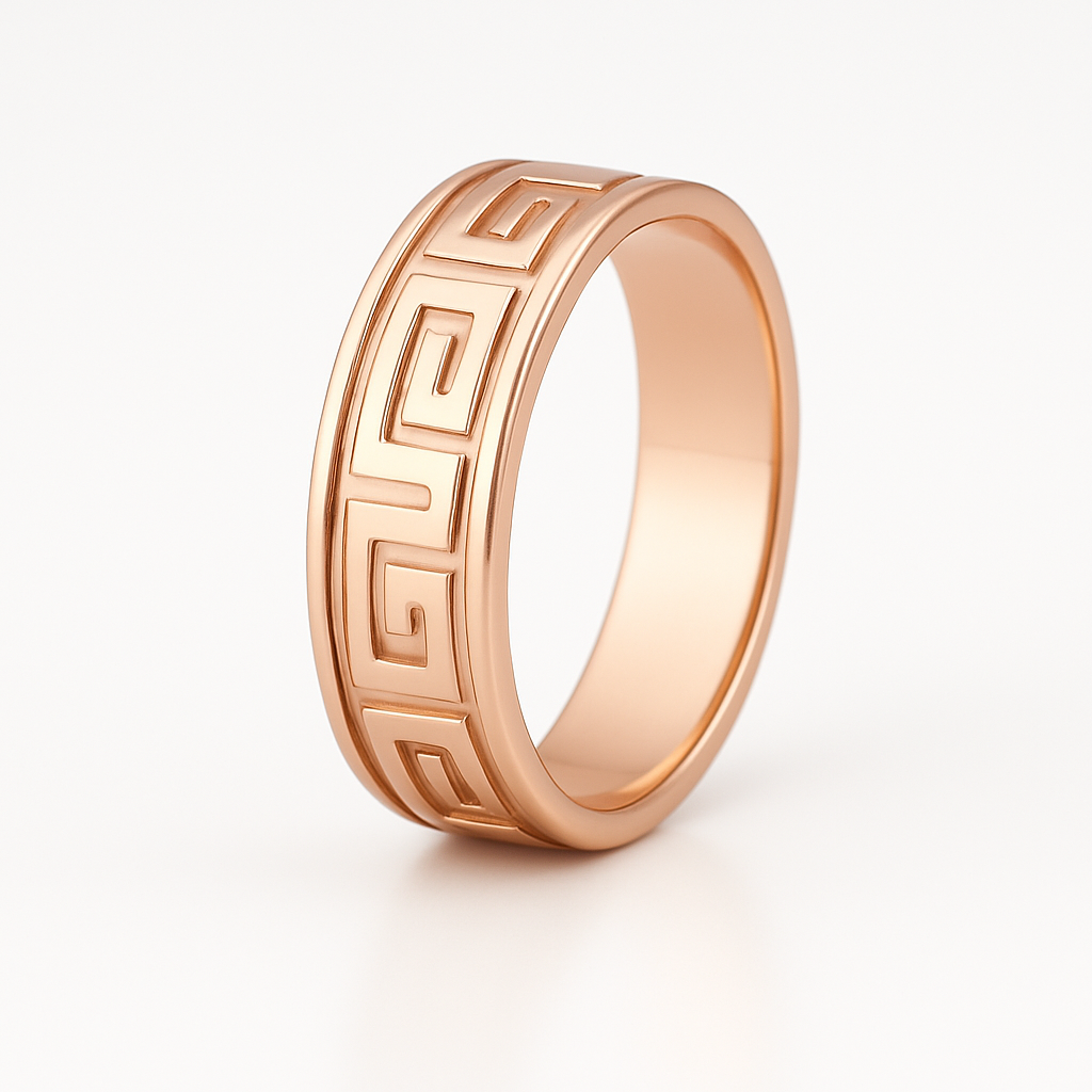 Daniel 14K Rose Gold Men's Wedding Ring