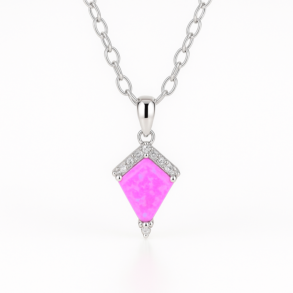 Dania Vintage Salt and Pepper Diamond Necklace