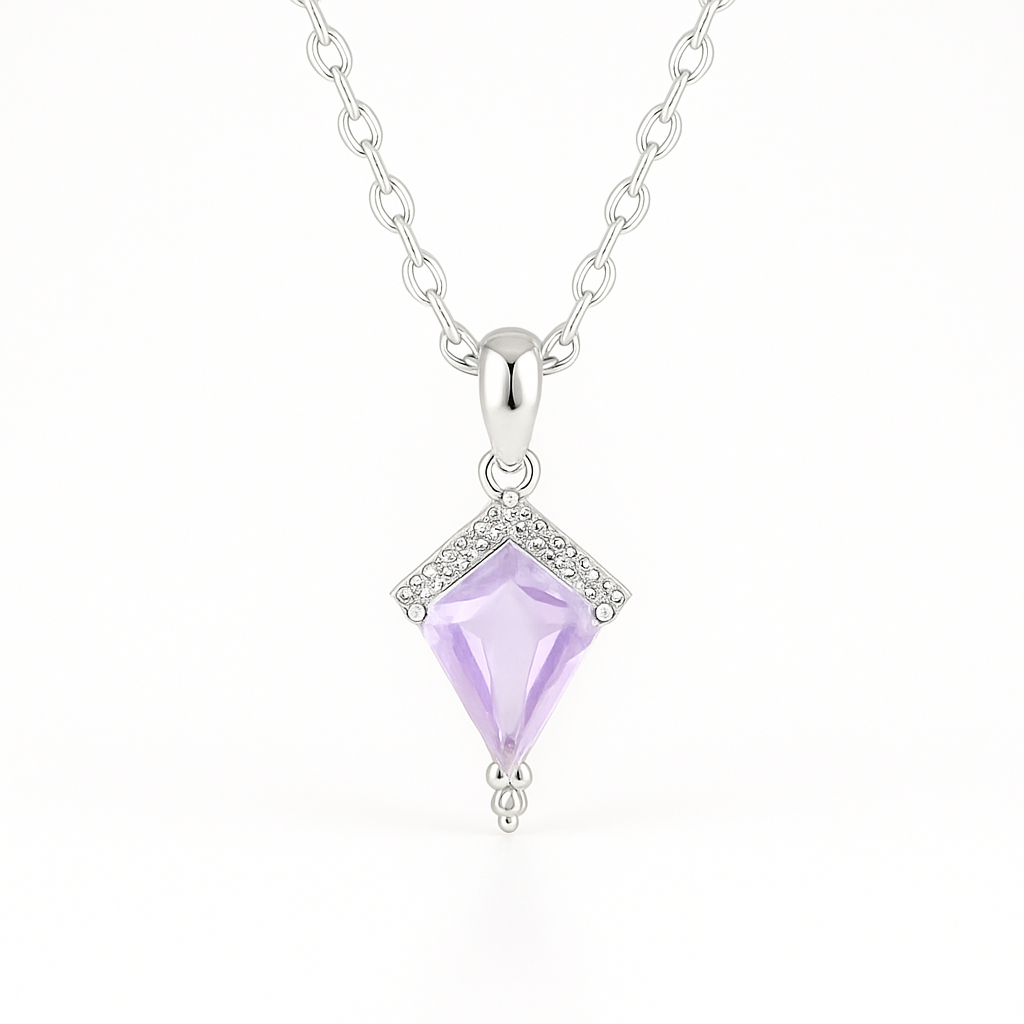 Dania Vintage Salt and Pepper Diamond Necklace