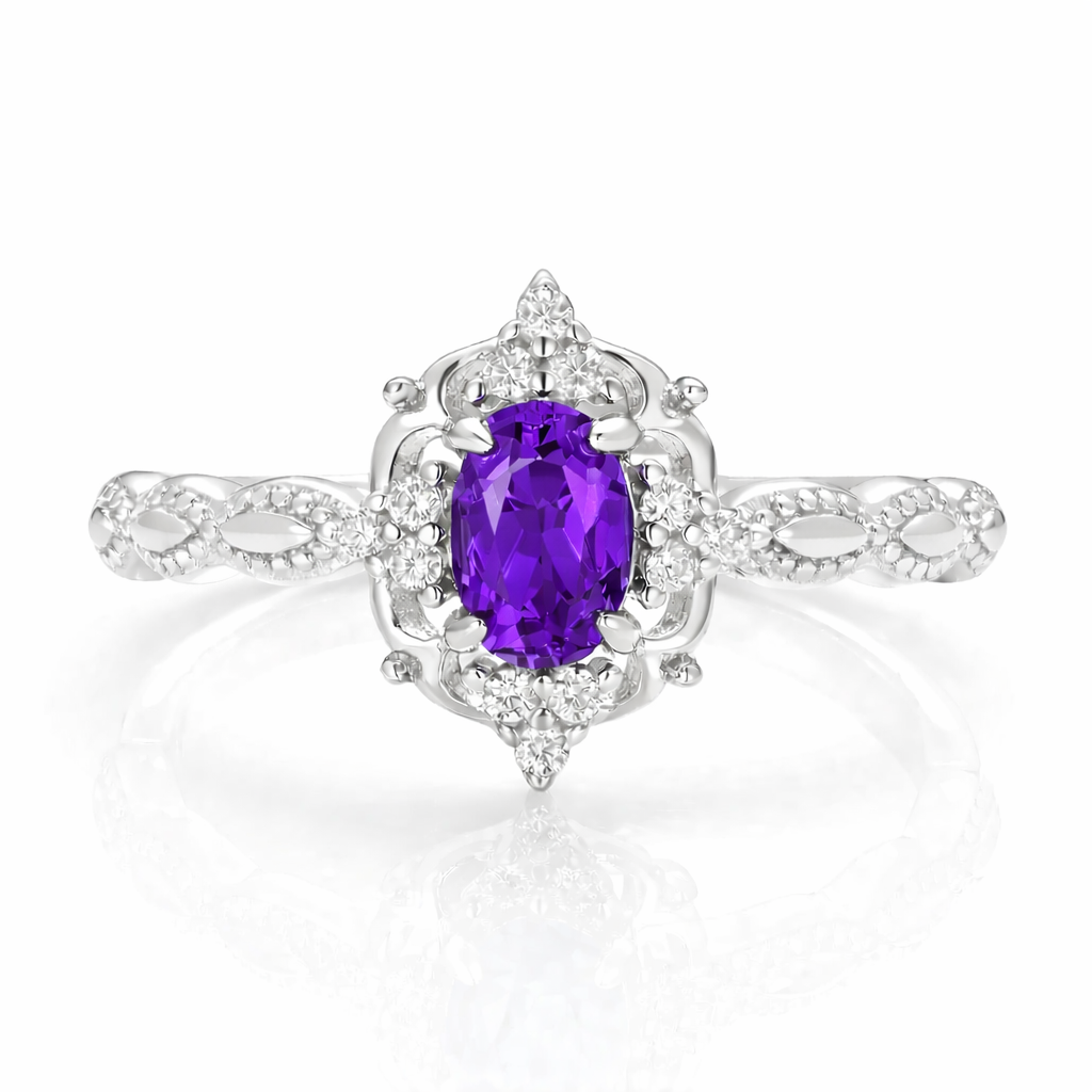 Fia Blue Sandstone Ring