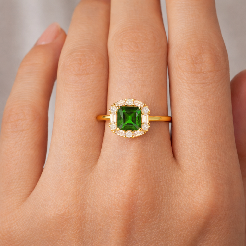 Fae Emerald Ring