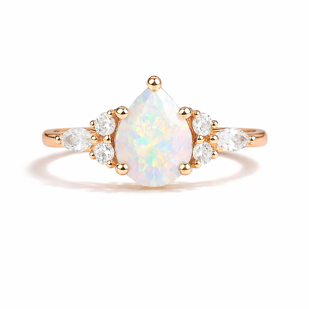Nyx Opal Ring Sterling Silver